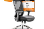 LUTIVO Alpha Bürostuhl Ergonomisch Schwarz Schreibtischstuhl