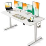 Schreibtisch Höhenverstellbar Elektrisch mit Memory-Steuerung und