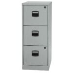 Bisley Home Container 3 HR Schübe silber