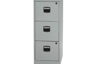 Bisley Home Container 3 HR Schübe silber