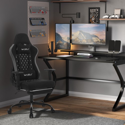 WOLTU Gaming Stuhl Schreibtischstuhl ergonomisch Drehstuhl