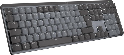 Logitech MX Mechanische kabellose beleuchtete Performance-Tastatur,