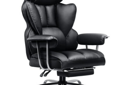 Gaming Stuhl Ergonomisch Bürostuhl mit Fußstütze