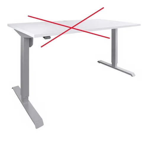 STIER Schreibtisch Tisch elektrisch höhenverstellbar 160x80cm