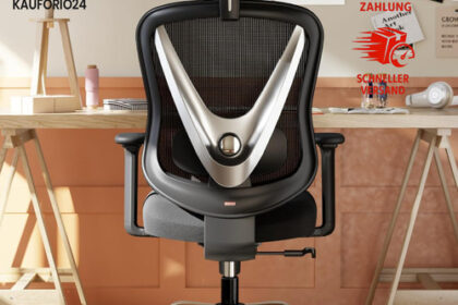 Bürostuhl Ergonomisch 3D Lendenstütze 3D Armlehnen