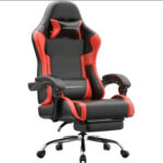 DOWINX Gaming Bürostuhl Drehstuhl PU-Leder ergonomisch