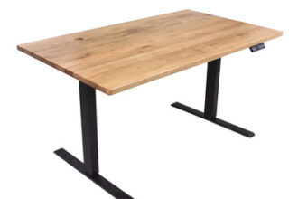 Höhenverstellbarer Schreibtisch 140x80cm