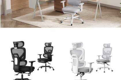 Bürostuhl Ergonomischer Drehstuhl Schreibtischstuhl höhenverstellbar Chefsessel