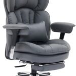 Bürostuhl Ergonomisch Gaming Stuhl PU-Leder bis