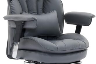 Bürostuhl Ergonomisch Gaming Stuhl PU-Leder bis