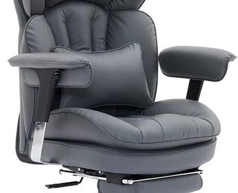 Bürostuhl Ergonomisch Gaming Stuhl PU-Leder bis