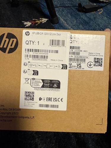 HP USB-C/A Universal Dockingstation G2 -