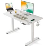 Schreibtisch Höhenverstellbar Elektrisch USB Ladeanschlüsse Home