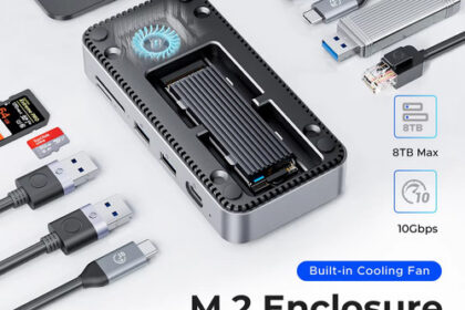 ORICO USB-C Dockingstation 9in1 M.2 NVMe