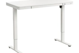Schreibtisch weiß 120 x 60 cm