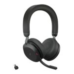 Jabra Evolve2 75 MS Stereo-Headset Schwarz,