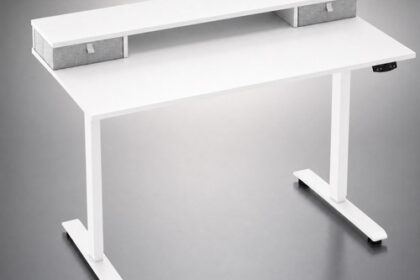 Klicelor Schreibtisch höhenverstellbar 100 x 60