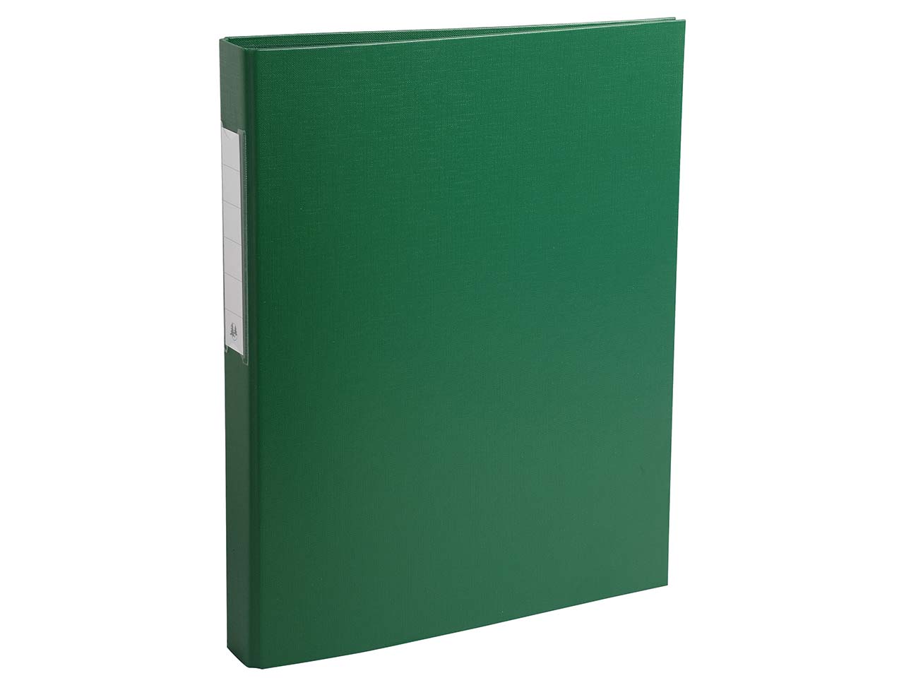 10 Exacompta Ringbücher aus kaschiertem Karton, DIN A4, 2 Ringe, RB 40 mm, grün